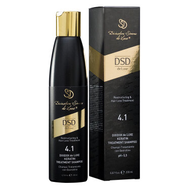 DSD de Luxe 4.1 Dixidox Keratin Treatment Shampoo 500ml Відновлюючий шампунь з кератином — Фото 8