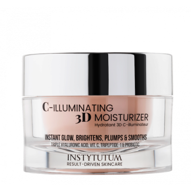 Instytutum C-Illuminating 3D Moisturizer 15ml Увлажняющий крем с эффектом сияния — Фото 3