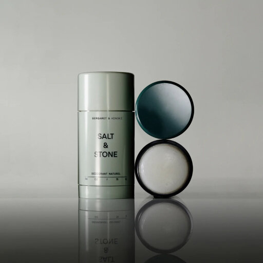 SALT&amp;STONE Natural Deodorant Bergamot &amp; Hinoki 75g Натуральний дезодорант з ароматом бергамоту та хінокі — Фото 1