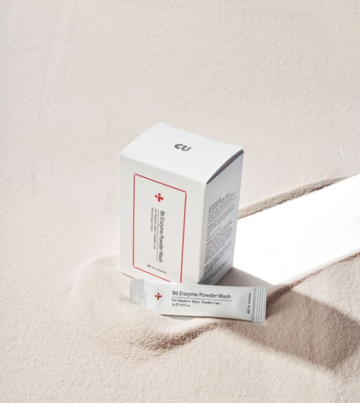 Cuskin Dr.Solution B6 Enzyme Powder Wash Sachet (1g x 20шт) Энзимная пудра с пиридоксином и каламином в форме стика-саше