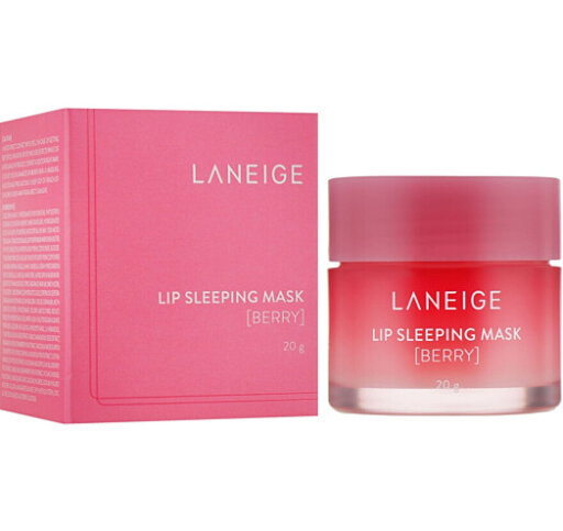 Laneige Lip Sleeping Mask (Berry) 20ml Ночная восстанавливающая маска для губ — Фото 2
