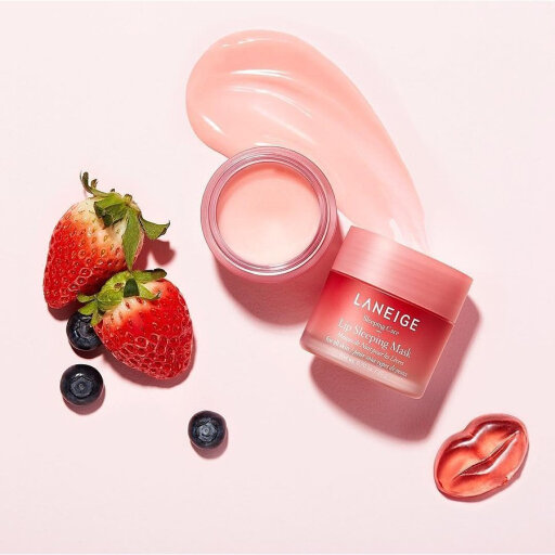Laneige Lip Sleeping Mask (Berry) 20ml Ночная восстанавливающая маска для губ — Фото 1