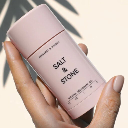 SALT&amp;STONE Natural Deodorant Bergamot&amp;Hinoki (Sensitive Skin) 75g Натуральный дезодорант для чувствительной кожи зароматом бергамота и хиноки — Фото 1