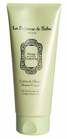 La Sultane De Saba Shower Cream Ginger Green Tea 200ml Крем для душа с ароматом Зеленого чая