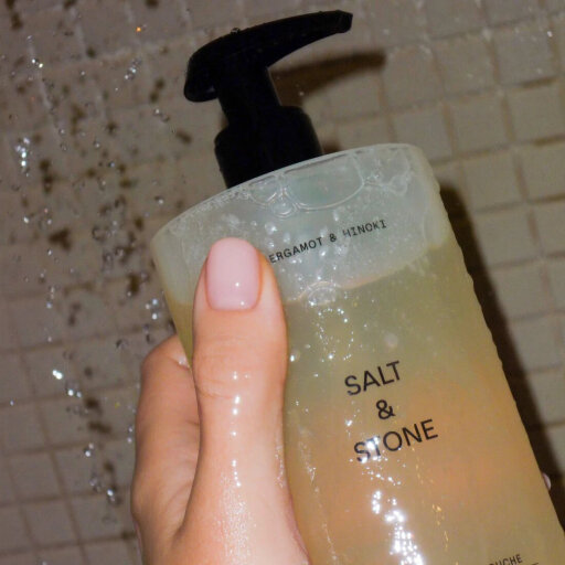 SALT&amp;STONE Gel Doushe Bergamot &amp; Hinoki 450ml Антиоксидантный гель для душа с ароматом бергамота и хиноки — Фото 2