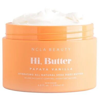 NCLA Beauty Hi, Butter - Papaya Vanilla Body Butter 250g Баттер для тела «Папайя-ваниль»