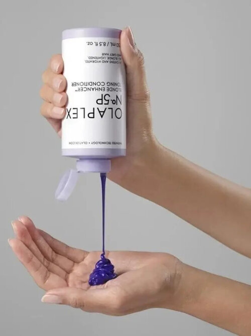 Olaplex №5P Blonde Enhancer Toning Conditioner Global 250 ml Тонуючий кондиціонер &quot;Магія блонду&quot; — Фото 1