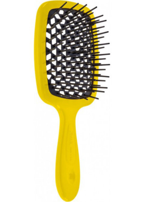 Щетка Janeke Superbrush The Original 72SP226GIA Желтая с черным