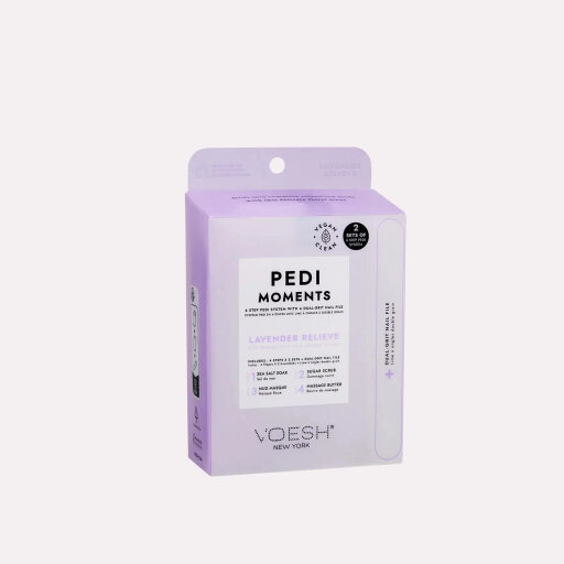 Voesh Pedi Moments Duo - Lavender Relieve Набір для педикюру &quot;Лавандове полегшення&quot;