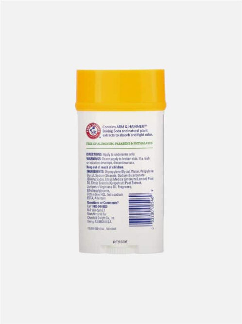 Arm &amp; Hammer Essentials Natural Дезодорант со свежим ароматом (71 г) — Фото 1