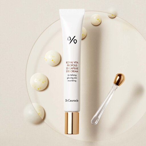 Dr.ceuracle Royal Vita Propolis 33 Capsule Eye Cream 20ml Крем для кожи вокруг глаз с экстрактом прополиса — Фото 3