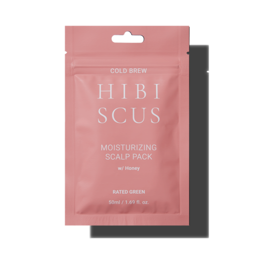 Rated Green Cold Brew Hibiscus Moisturizing Scalp Pack саше 50ml Увлажняющая маска с соком гибискуса