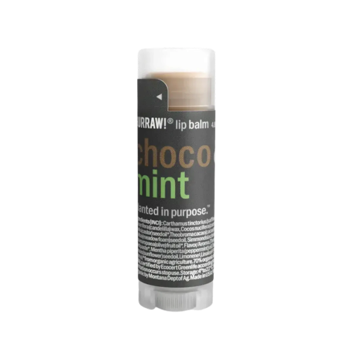 Hurraw! Choco &amp; Mint Lip Balm 4,8g Бальзам для губ