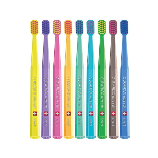 CURAPROX smart ultra soft 5-12 Years Зубна щітка середньої жорткості для дітей (помаранчева) — Фото 2