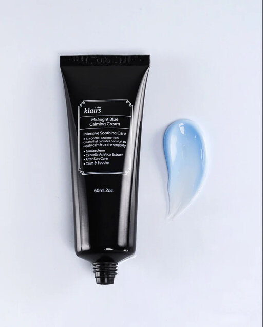 Dear Klairs MINI Midnight Blue Calming Cream 20ml Успокаивающий ночной крем для лица