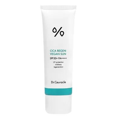 Dr Ceuracle Сica Regen Vegan Sun 50 ml Солнцезащитный веганский крем с центеллой