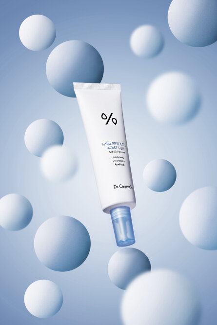 Dr.ceuracle Hyal Reyouth Moist Sun SPF 50 / PA++++ 50ml Зволожуючий сонцезахисний крем — Фото 2