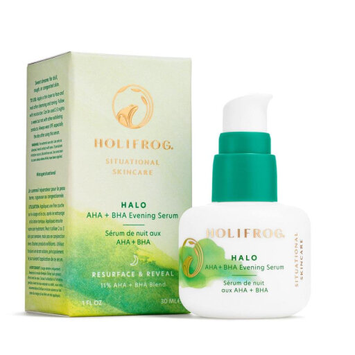 HoliFrog Halo AHA + BHA Evening Serum 30ml Ночная сыворотка с кислотами — Фото 1