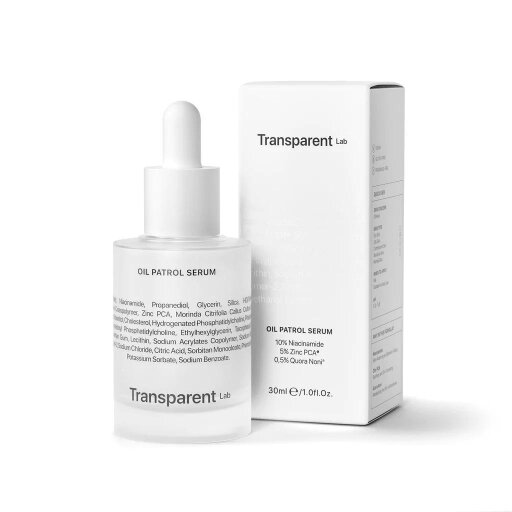 Transparent Lab Oil Patrol Serum 30 ml Матирующая Сыворотка — Фото 1