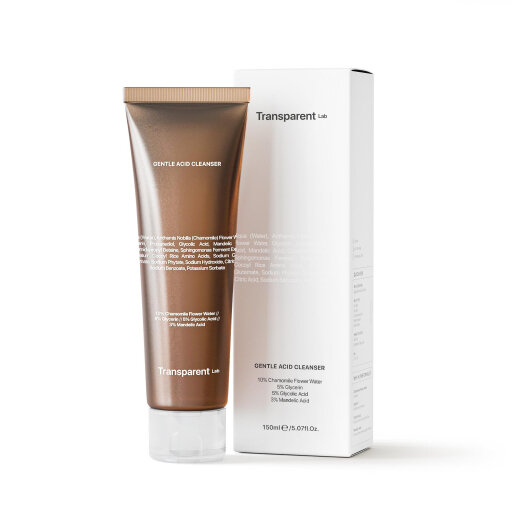 Transparent Lab Gentle Acid Cleanser 150 ml Мультикислотний очищуючий гель для обличчя — Фото 1