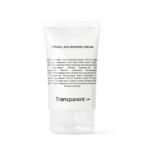 Transparent Lab Retinal Age Reverse Cream 50 ml Антивозрастной крем для лица с ретиналем и бакучиолом