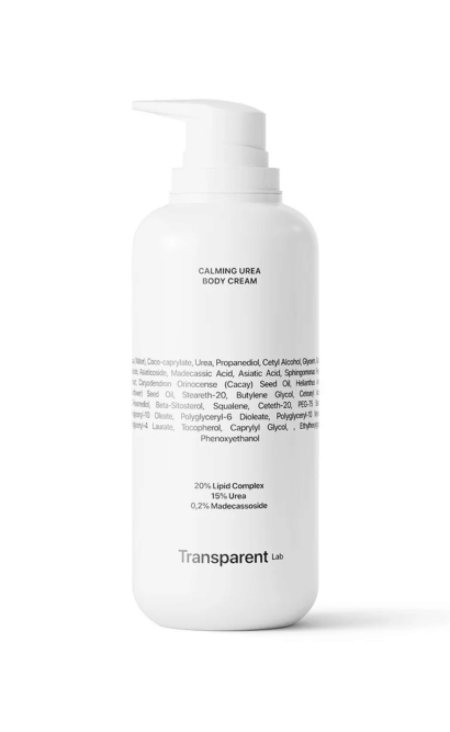 Transparent Lab Calming Urea Body Lotion 400ml Успокаивающий лосьон для тела с мочевиной