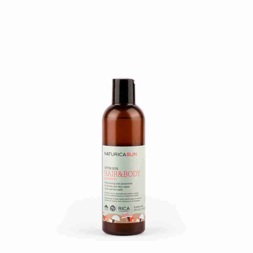 Rica After Sun Hair &amp; Body Shampoo 250 ml Увлажняющий шампунь для волос и тела после загара