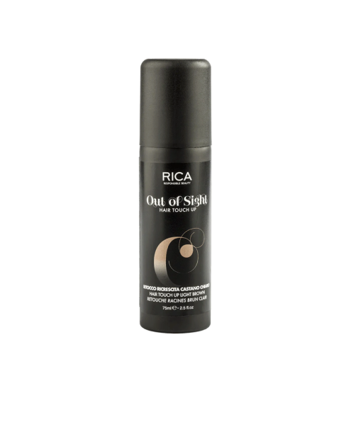 Rica Hair Touch Up Light Brown 75ml Камуфляжный спрей для волос светло-каштановый
