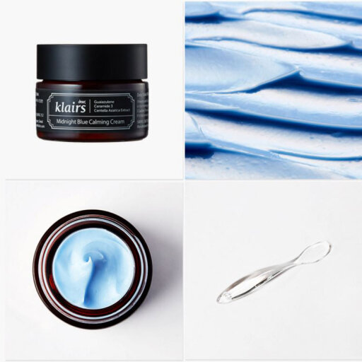 Dear Klairs Midnight Blue Calming Cream 30ml Успокаивающий ночной крем для лица — Фото 1