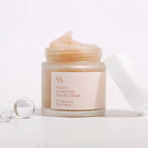 Dr.ceuracle Vegan Kombucha Tea Gel Cream 75ml Веганский крем-гель с экстрактом комбучи — Фото 2
