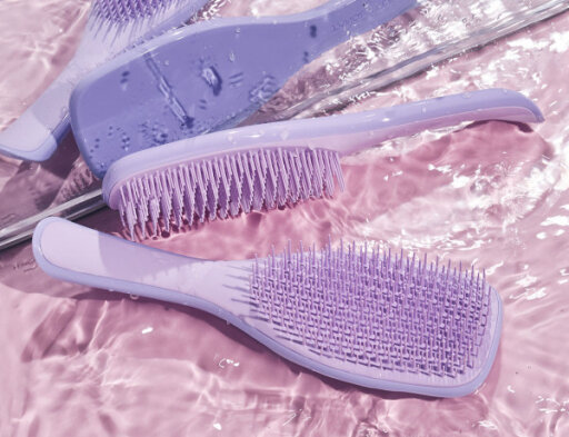 Щетка Tangle Teezer The Wet Detangler Fine &amp; Fragile Hypnotic Heather — Фото 3