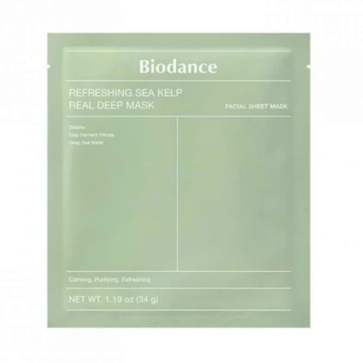 Biodance Real Deep Mask з Refreshing Sea Kelp 34 g Гидрогелевая маска