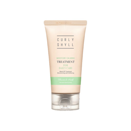 Curly Shyll Moisture Calming Treatment for Daily Care 40 ml Увлажняющая маска-кондиционер для ежедневного использования для поврежденных волос