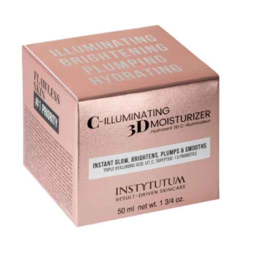 Instytutum C-Illuminating 3D Moisturizer 50ml Увлажняющий крем с эффектом сияния — Фото 2