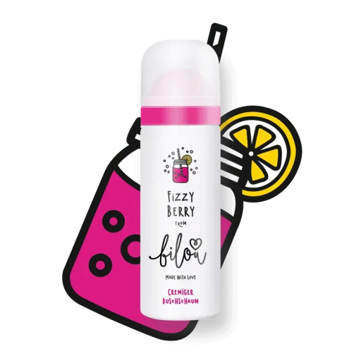 Bilou Fizzy Berry 50ml Міні-пінка для душу