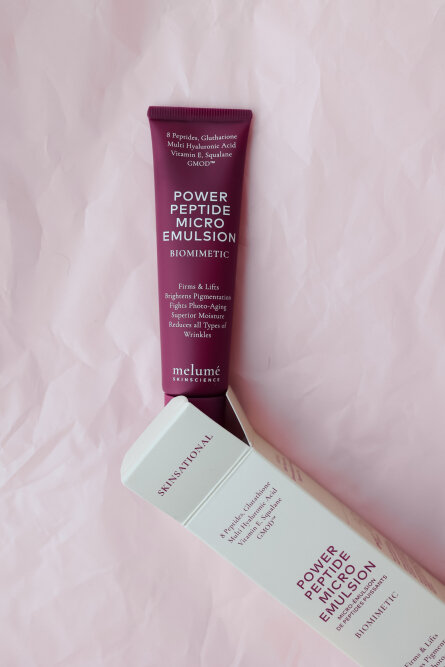 Melume Power Peptide Micro Emulsion 30ml Пептидная Микроэмульсия для омоложения кожи — Фото 1