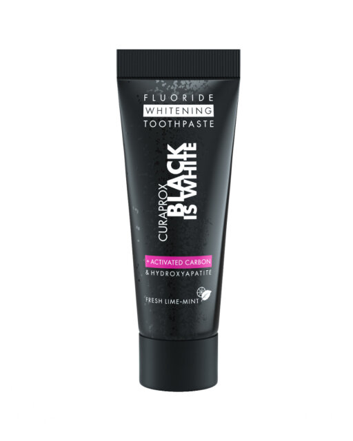 CURAPROX Black is White 10ml Отбеливающая зубная паста