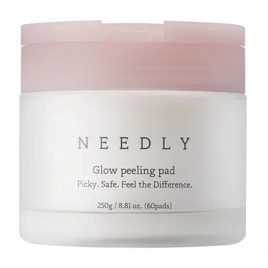 Needly Glow peeling pad 60шт Пилинг-педы для обновления и сияния проблемной кожи