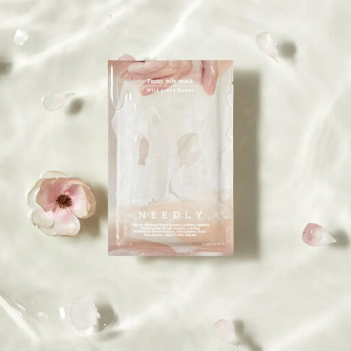 Needly Peony Jelly Mask, 33 мл Освітлююча тканинна маска для обличчя — Фото 1