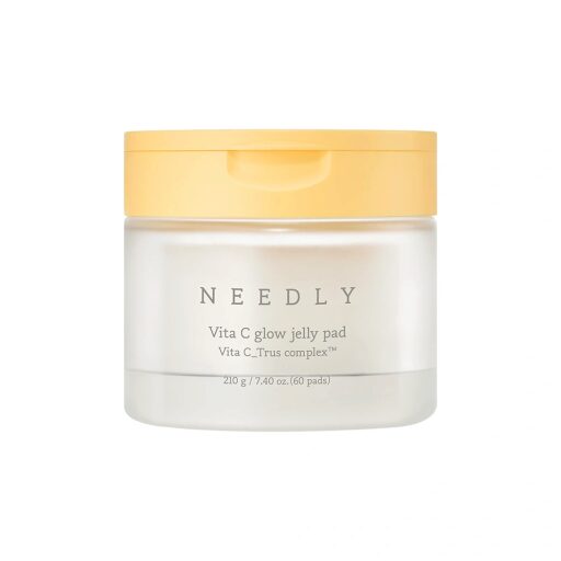 Needly Vita C Glow Jelly Pad 60шт Зволожувальні тонер-пади для сяйва шкіри