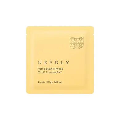 Needly Vita C Glow Jelly Pad 2шт Увлажняющие тонер-педы для сияния кожи