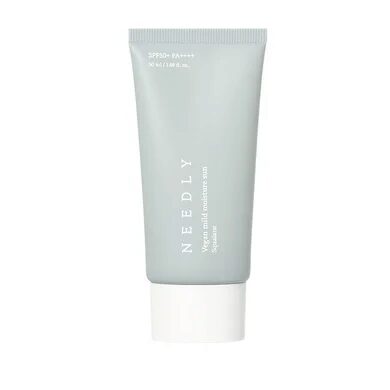 Needly Vegan Mild Moisture Sun SPF 50+ PA++++ 50мл Зволожуючий сонцезахисний крем з рослинним скваланом