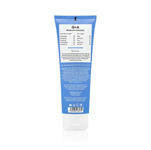 Q+A Salicylic Acid Body Wash 250ml Очищуючий гель для тіла з саліциловою кислотою — Фото 1