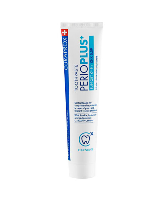 CURAPROX SUPPORT Зубная паста с хлоргексидином 75ml