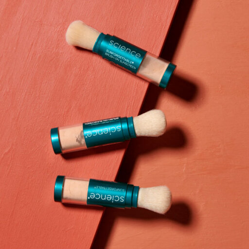 Colorescience Sunforgettable Total Protection Brush-On Shield SPF 50 Medium / Напівнасичений 6 g Сонцезахисна пудра з пензлем — Фото 3