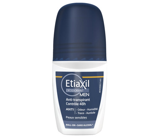 Etiaxil Men Antiperspirant Deodorant Protection 48H 50ml Антиперспірант чоловічий, захист 48 годин, Roll-on