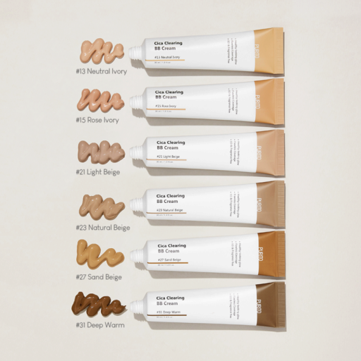 Purito Cica Clearing BB Cream (№15 Rose Ivory) 30 ml ВВ крем с экстрактом центеллы — Фото 2