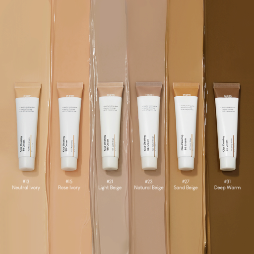 Purito Cica Clearing BB Cream (№15 Rose Ivory) 30 ml ВВ крем с экстрактом центеллы — Фото 3