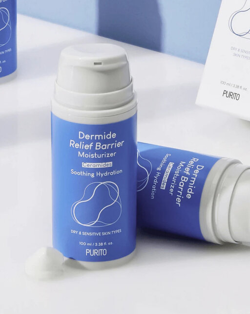 Purito Dermide Relief Barrier Moistruizer 100ml Крем зволожувальний з комплексом керамідів — Фото 1