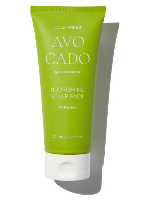Rated Green Cold Press Avocado Nourishing Scalp Pack 200ml Питательная маска с маслом авокадо